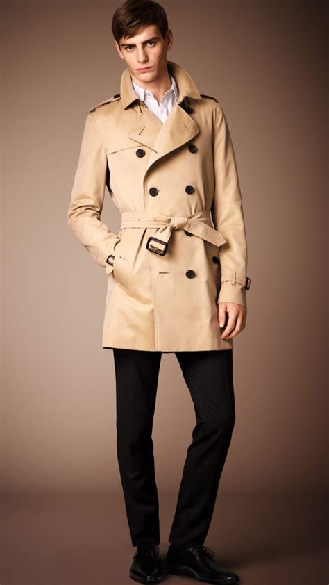 burberry brit kensington trench mens|trench coat burberry original.